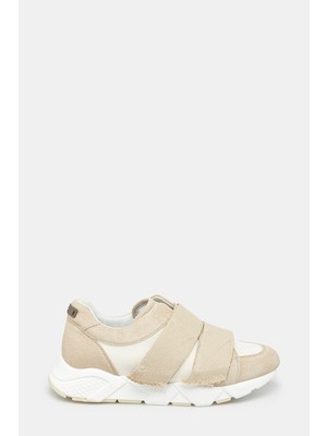 Vakko By Peserıco Beige Leather Shoes