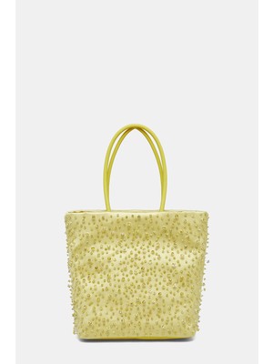 Fabiana Filippi Fabıana Fılıppı Green Embroidered Bag