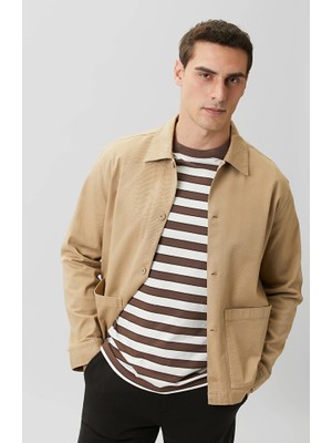 Network Beige Comfort Overshirt