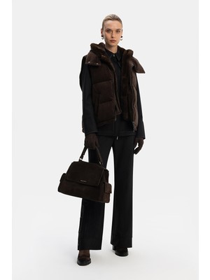 Vakko Striped Wool Trousers