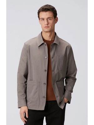 Network Dark Grey Overshirt