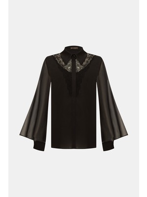 Vakko Black Long Sleeve Shirt