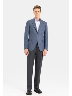 Vakko By Taglıatore Light Blue Jacket