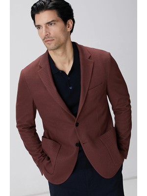 Network Cinnamon Slim Fit Blazer