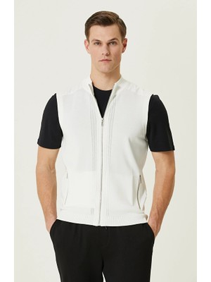 Network N-Tech Ecru Knit Vest