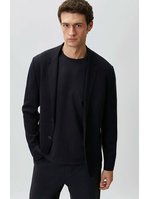 Network Navy Knit Jacket