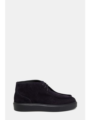 Doucal's Doucal’s Lace-Up Short Suede Boots