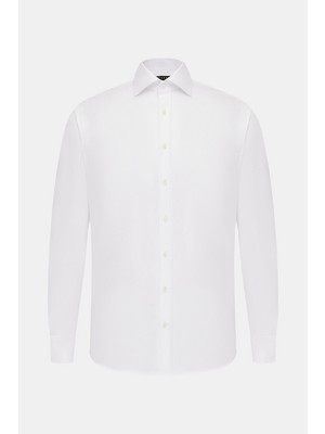 Vakko Exclusive Herringbone Shirt