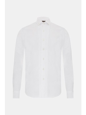 Vakko Cotton Linen Casual Shirt