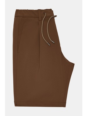 Vakko By Montecore Terracotta Bermuda Shorts