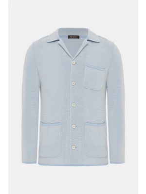 Vakko Light Blue Jacket
