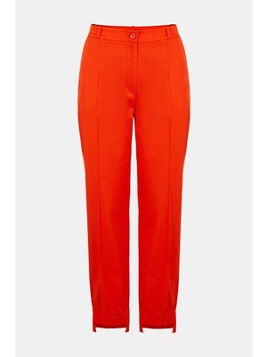 Vakko Dark Orange Trousers