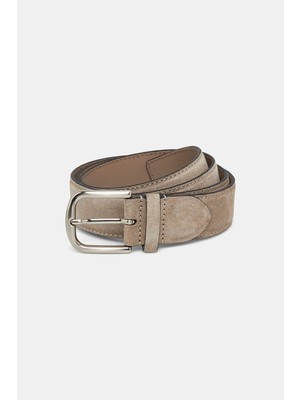 Vakko Stone Suede Belt