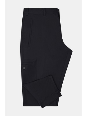 Vakko By PT01 Navy Trousers