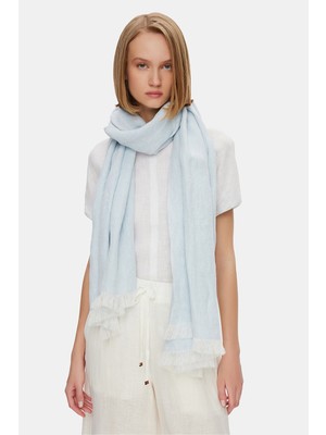 Eleventy Light Blue Shawl