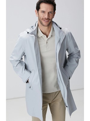 Network N-Tech Stone Trench Coat