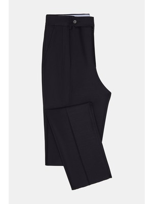 Vakko Navy Trousers