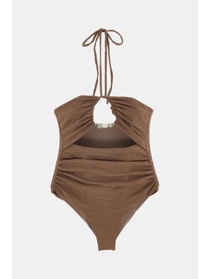 Fella Brown Swimsuit