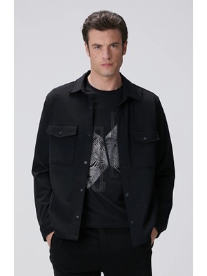 Network N-Tech Black Overshirt