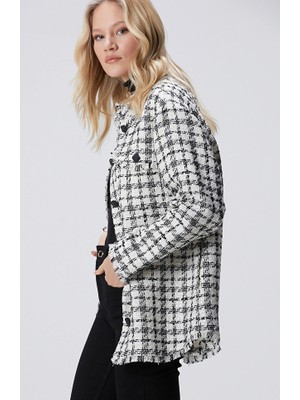 Network Black Off-White Overshirt