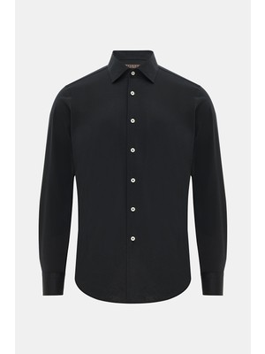Vakko Jersey Casual Shirt