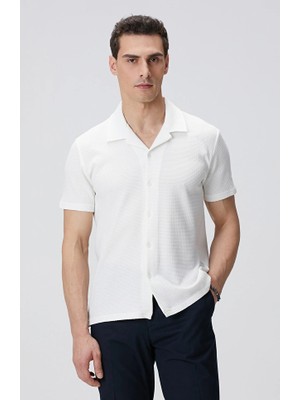 Network White Knit Shirt