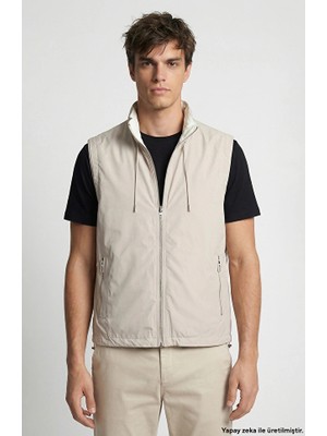 Network N-Tech Stone Stand Collar Casual Vest