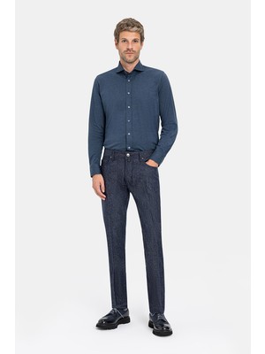 Jacob Cohen Navy Trousers