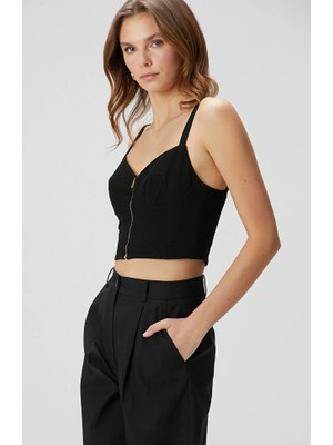 Network Black Bustier