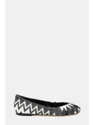 Missoni Mıssonı Black Ballet Flats