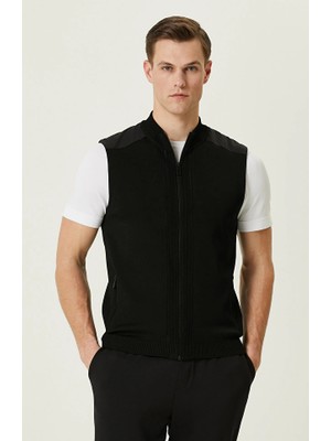 Network N-Tech Black Knit Vest