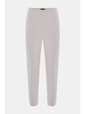 Vakko Grey Slim-Leg Trousers
