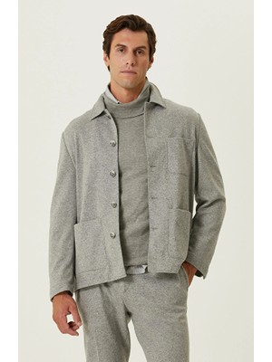 Network Grey Knit Jacket