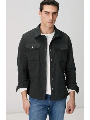 Network Anthracite Overshirt
