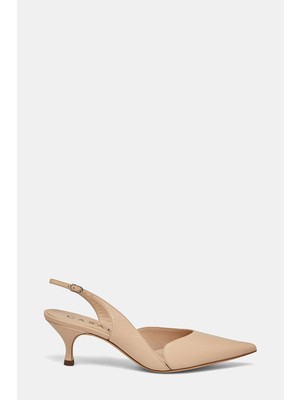 Casadei Casadeı Beige Leather Shoes