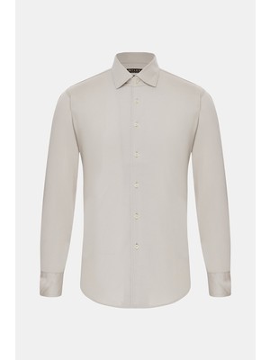 Vakko Jersey Casual Shirt