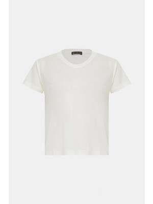 Vakko Ecru T-Shirt