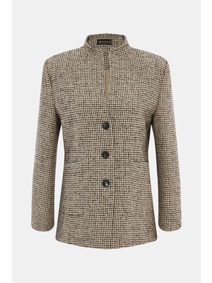 Vakko Multicolor Wool Jacket