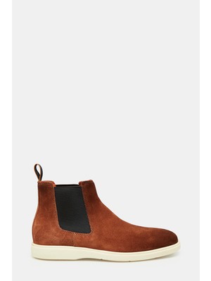Santoni Santonı Brown Suede Boots