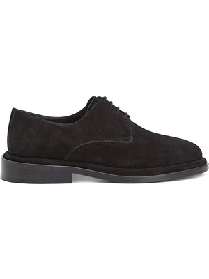 Network Black Men's Suede Shoes