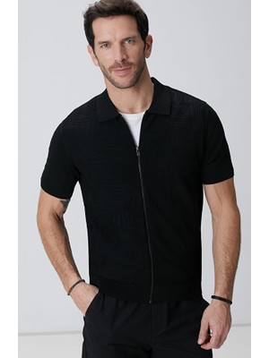 Network N-Tech Black Knit Shirt