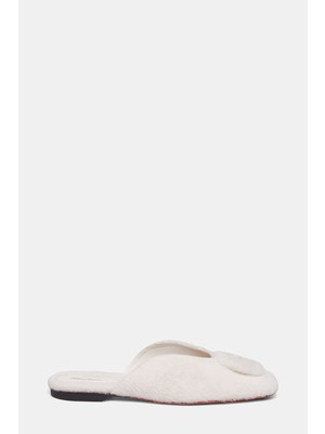 Santoni Santonı Ecru Slides