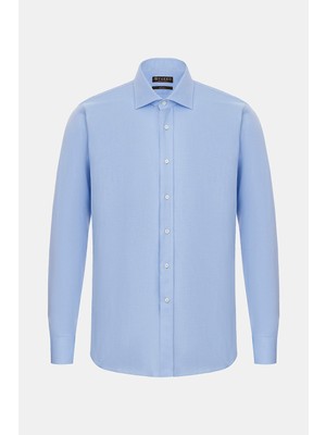 Vakko Herringbone Classic Shirt