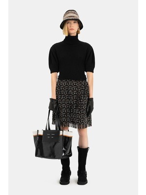 Vakko Black Dress