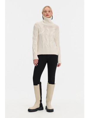 Vakko Black Virgin Wool Trousers