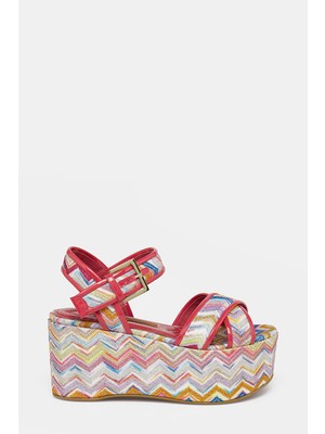 Missoni Mıssonı Pink Patterned Shoes
