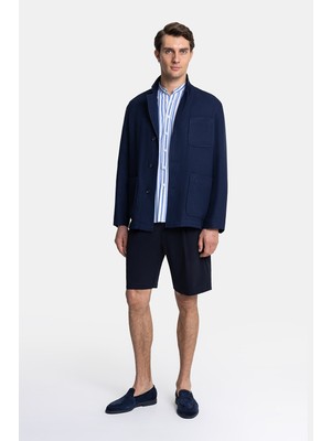 Vakko Navy Jacket