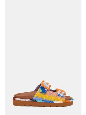 Missoni Mıssonı Tan Leather Slides