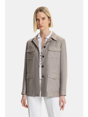 Vakko By Taglıatore Mink Silk Jacket