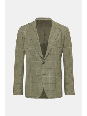 Vakko By Taglıatore Monopeto Fully Lined Wool Cashmere Jacket